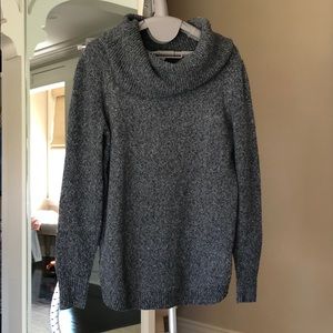 Tunic length sweater